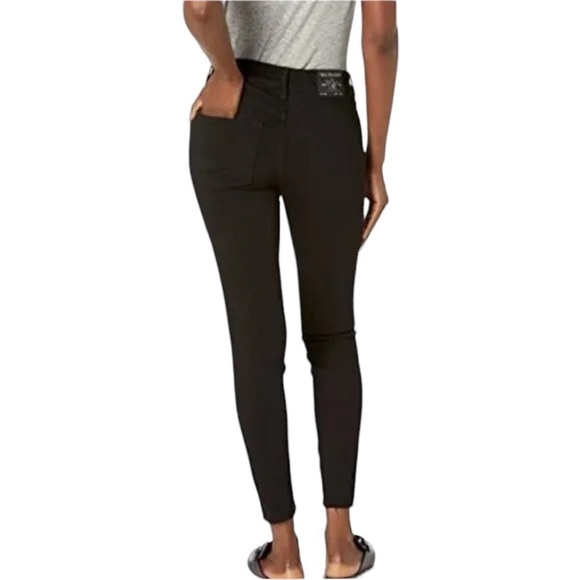 TRUE Religion Jenny Curvy Mid-Rise Skinny Raw Hem Jeans Size 28 - Picture 1 of 10